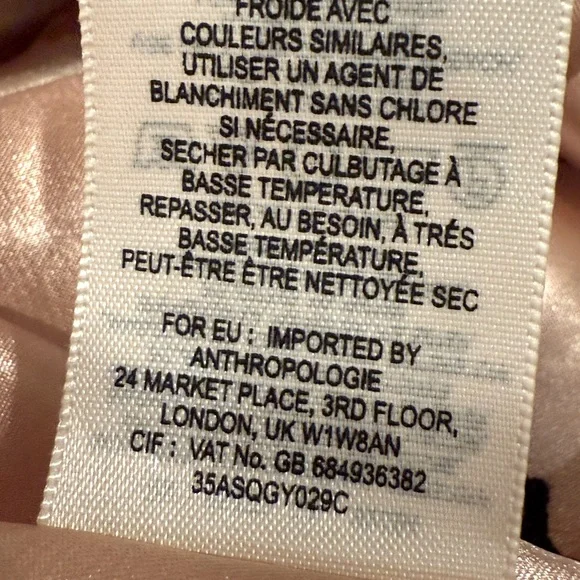 Anthropologie Maeve EUC Sz 4 Black & White Polka Dots Fit & Flare Dress (0535)